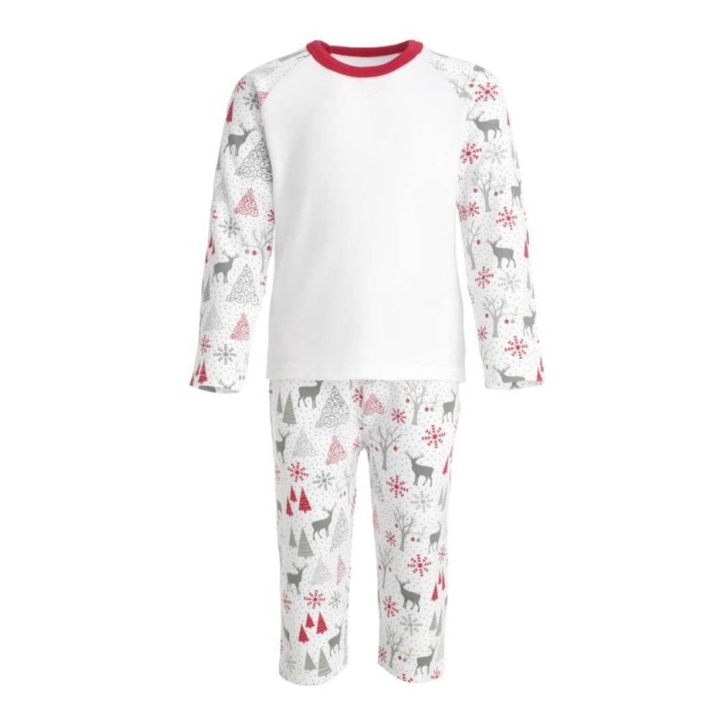 Personalised cotton matching family Christmas pyjamas - Adults