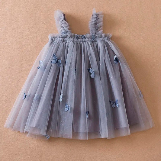 Lilac butterfly dress