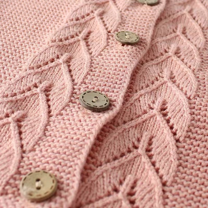 Pink cardigan