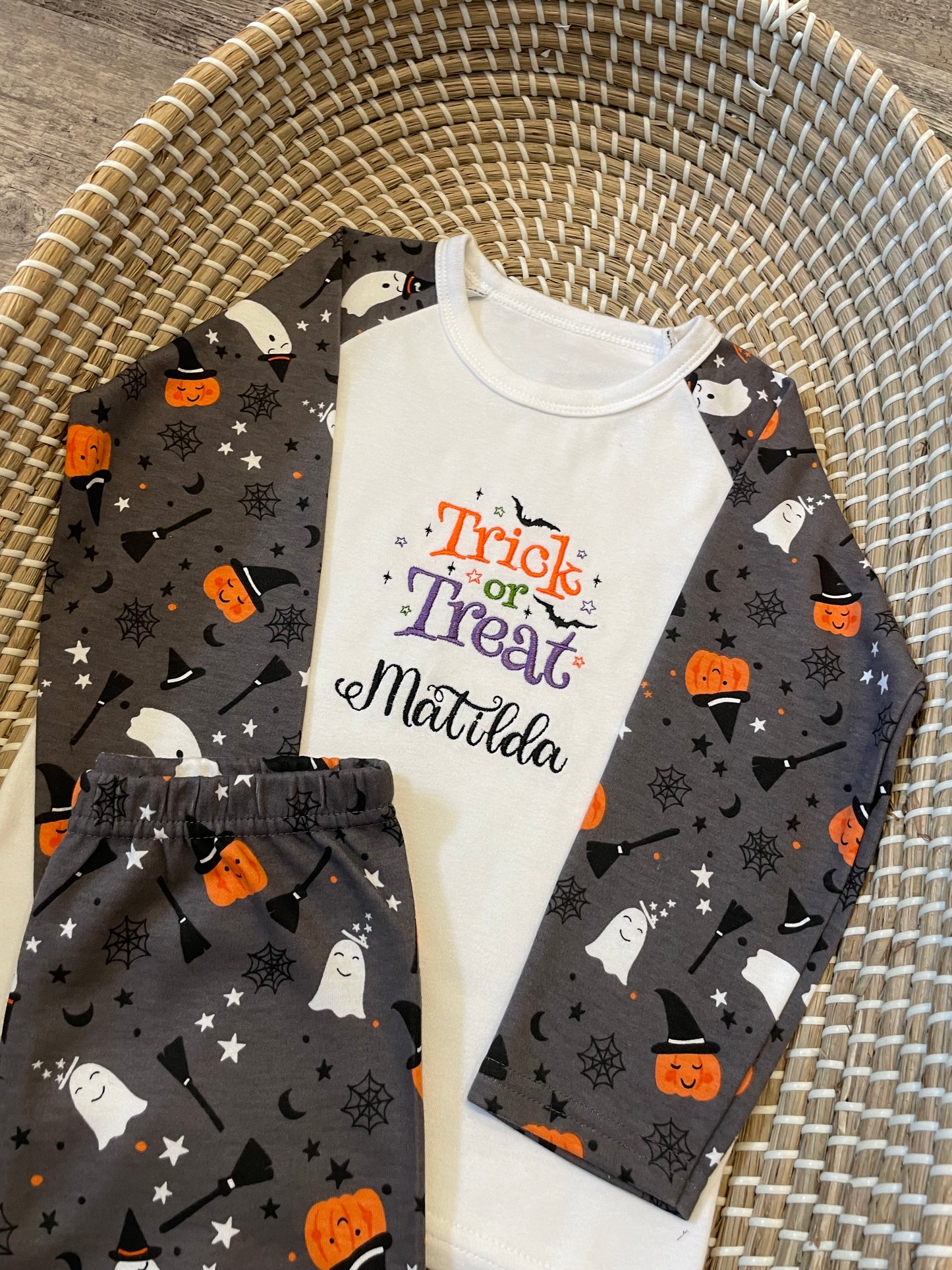 Personalised halloween sweatshirt