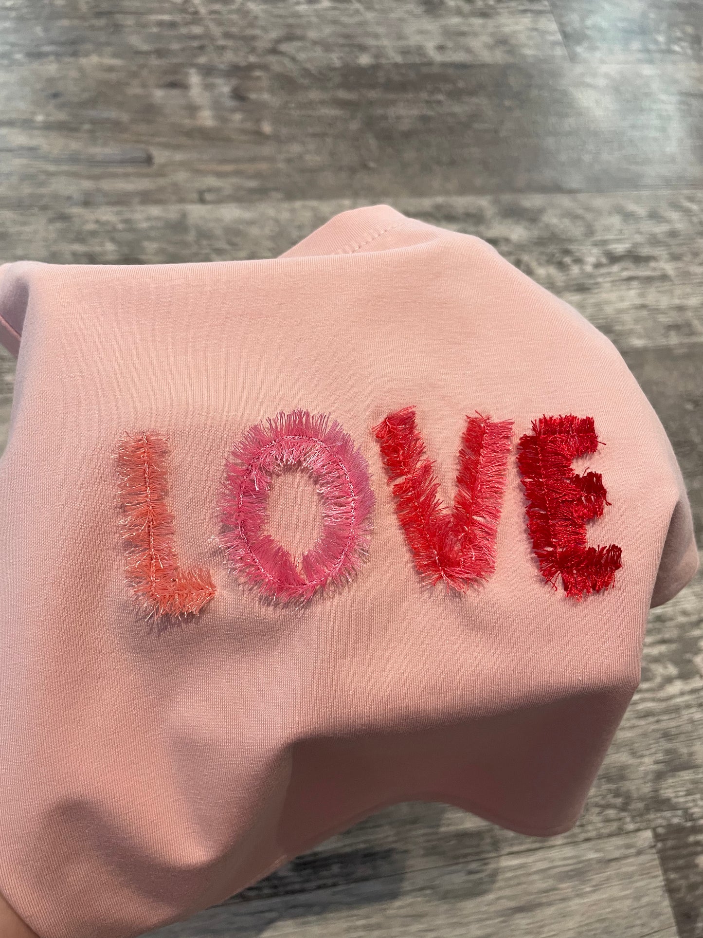 Personalised Valentines sweatshirt