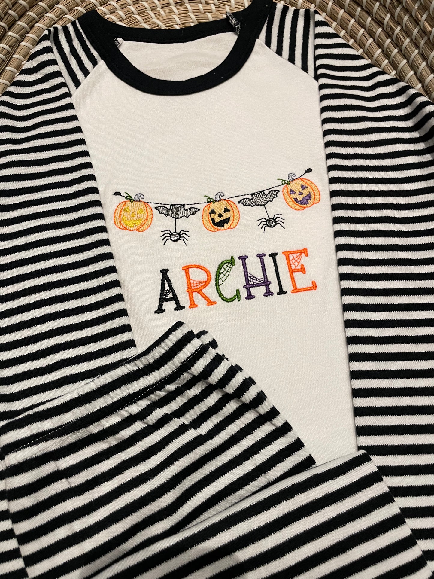 Personalised halloween sweatshirt