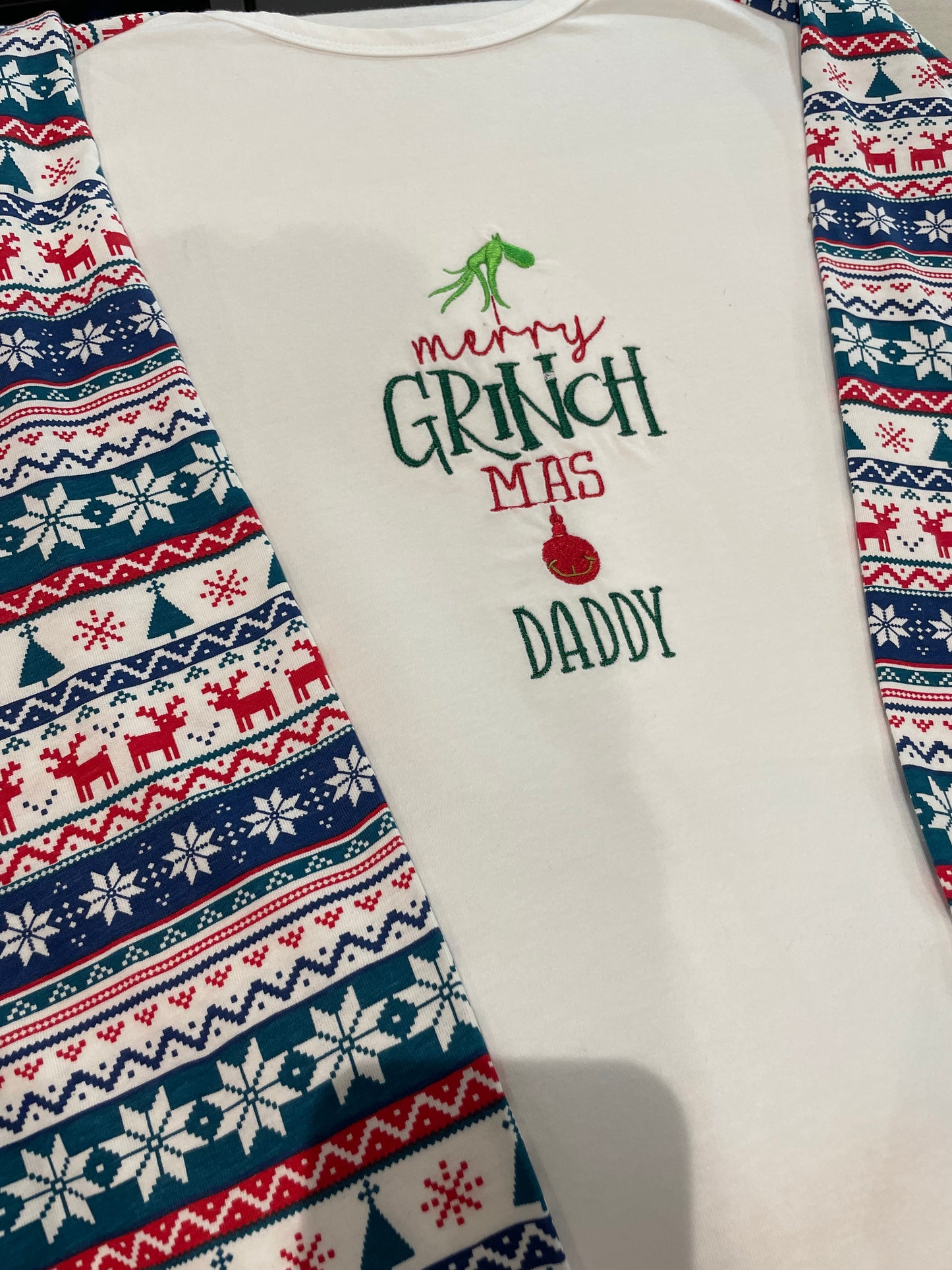 Personalised christmas sweatshirt