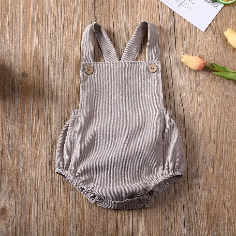 The personalised corduroy romper