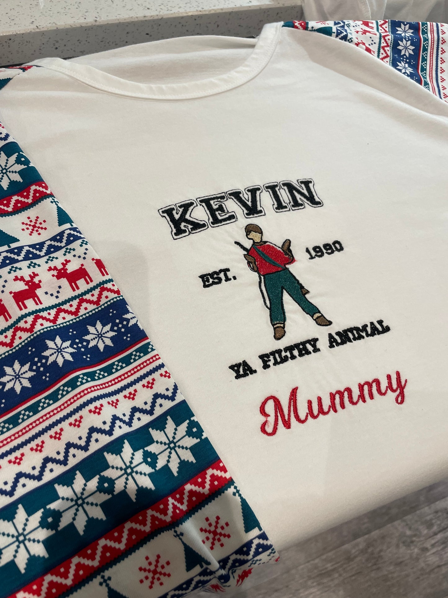 Personalised christmas sweatshirt