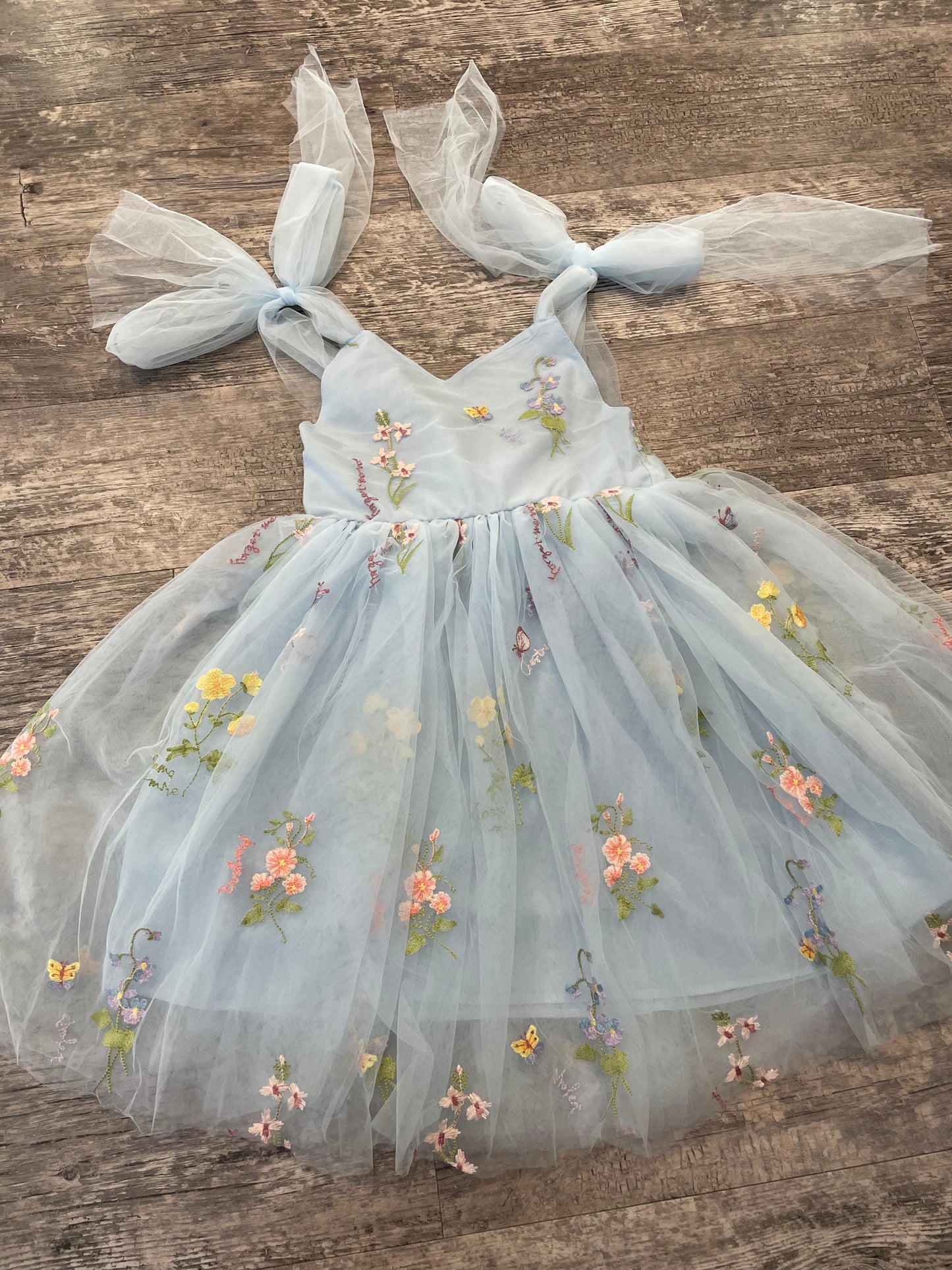 The Forget me not dress