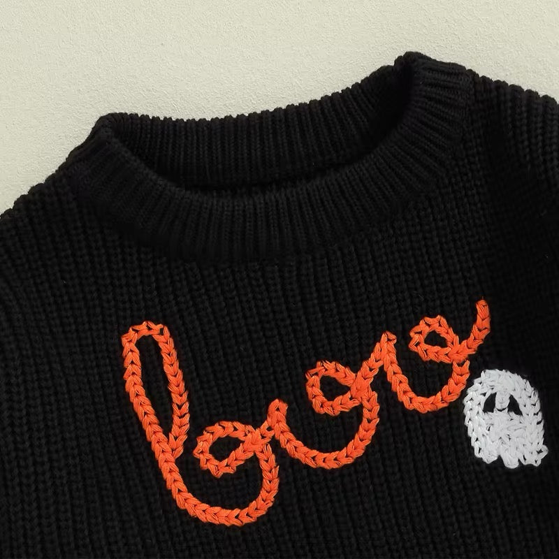 Boo knitted jumper