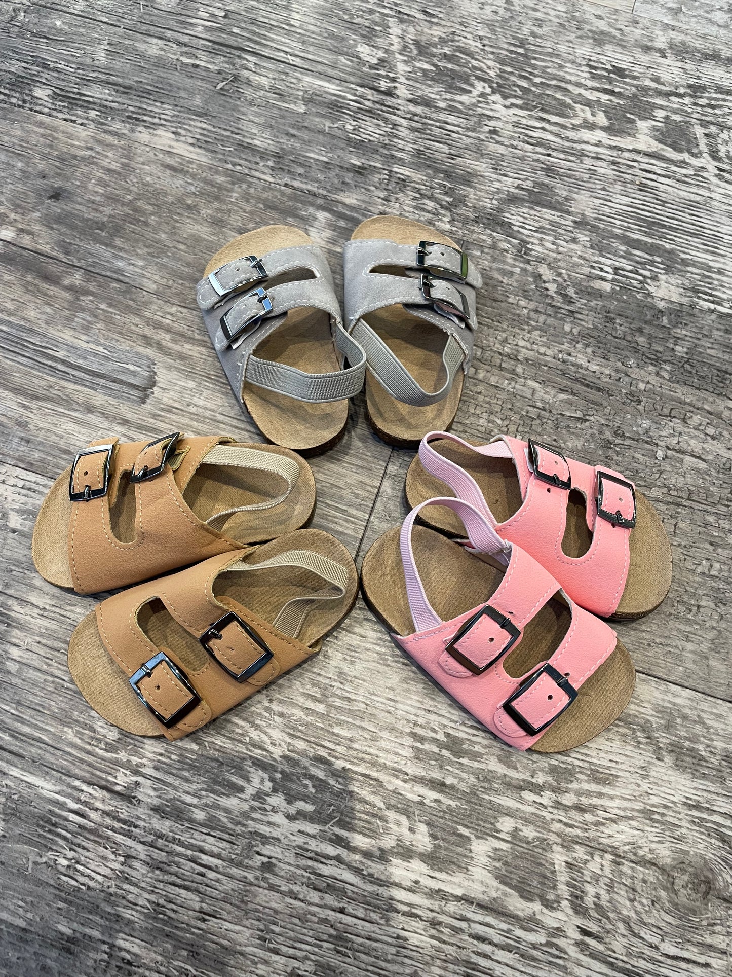 Slip on summer baby shoes