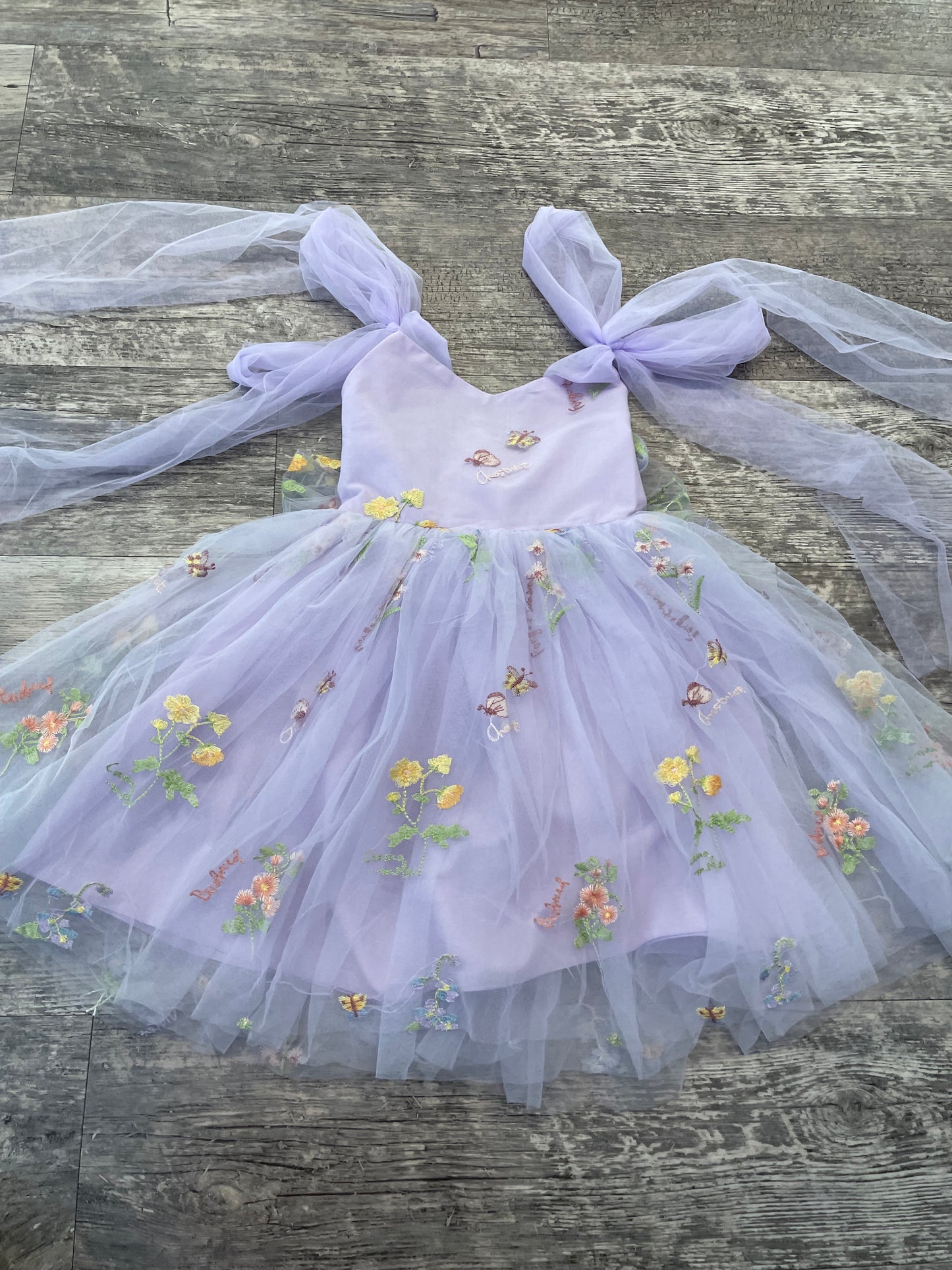 The Forget me not dress