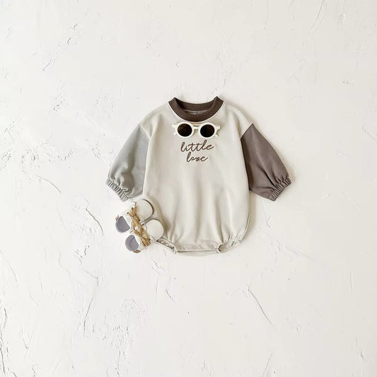 Little love sweatshirt rompers - colour