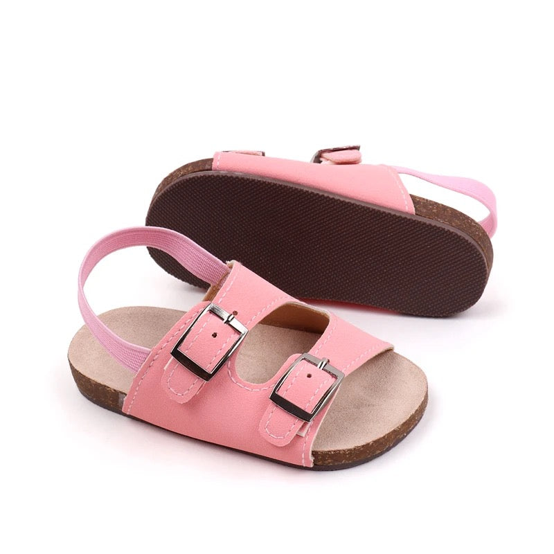 Slip on summer baby shoes