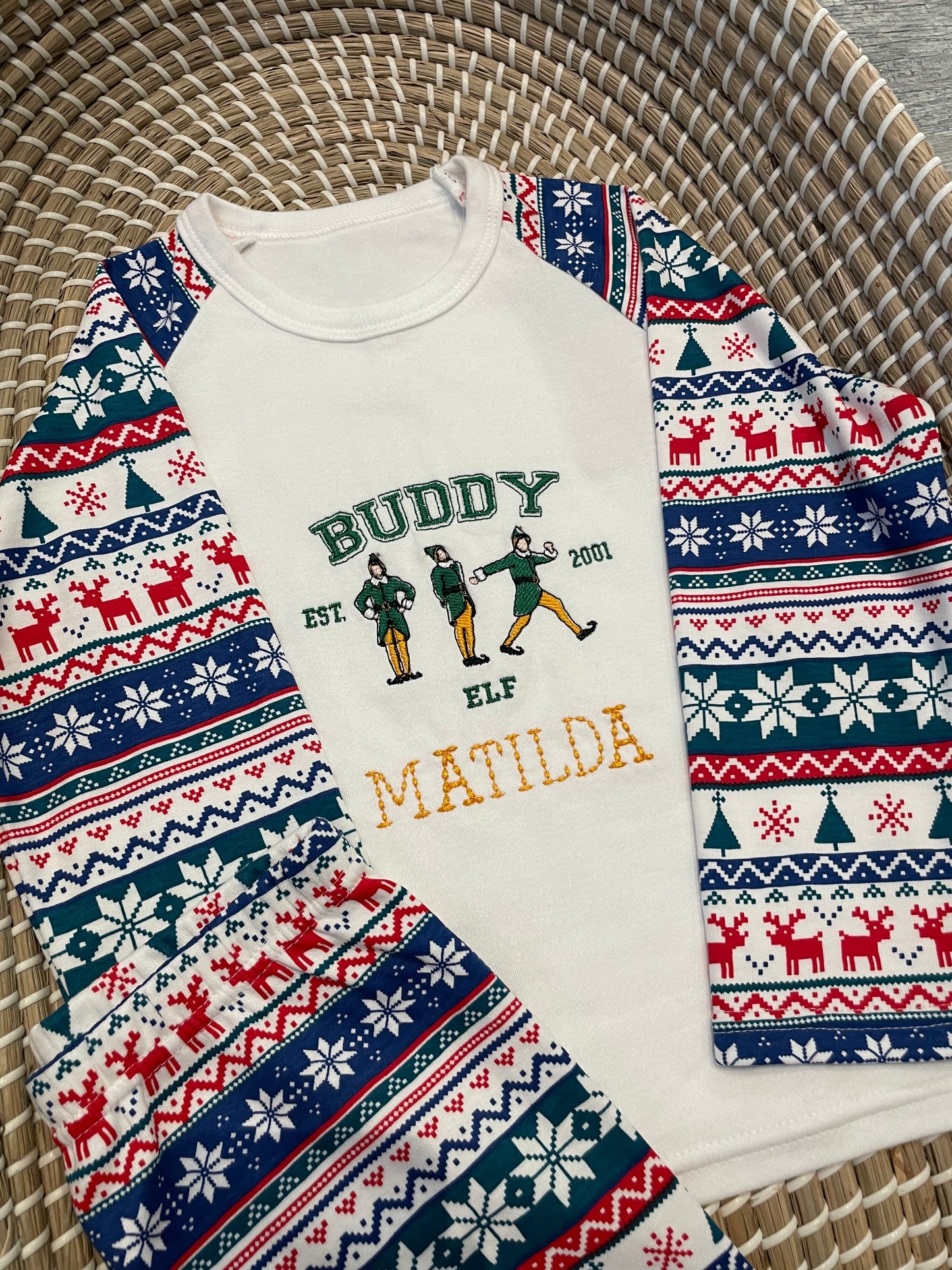 Personalised christmas sweatshirt