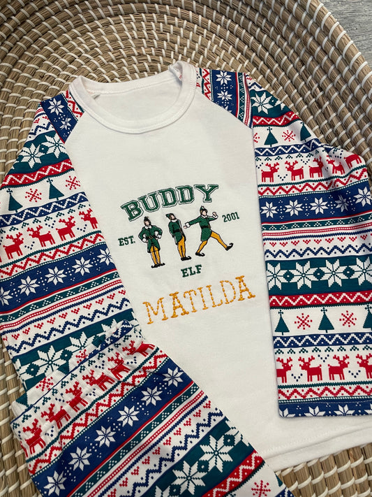 Personalised christmas sweatshirt