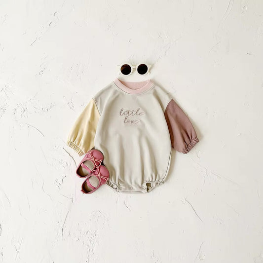 Little love sweatshirt rompers - colour