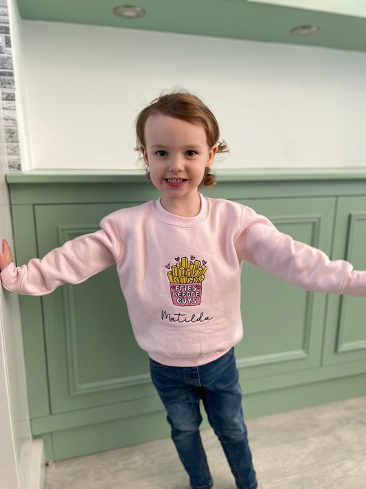 Personalised Valentines sweatshirt