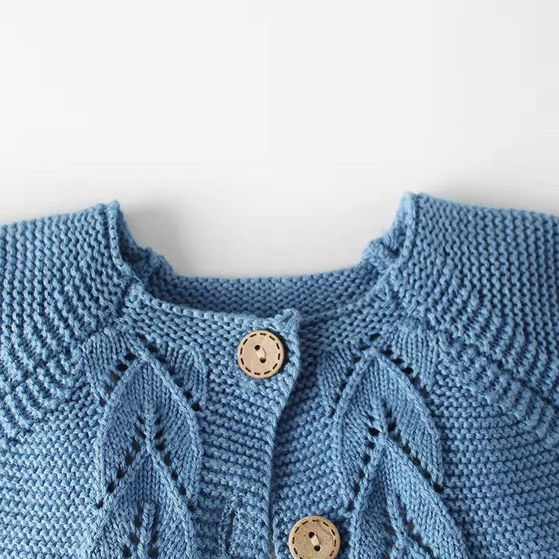 Blue cardigan