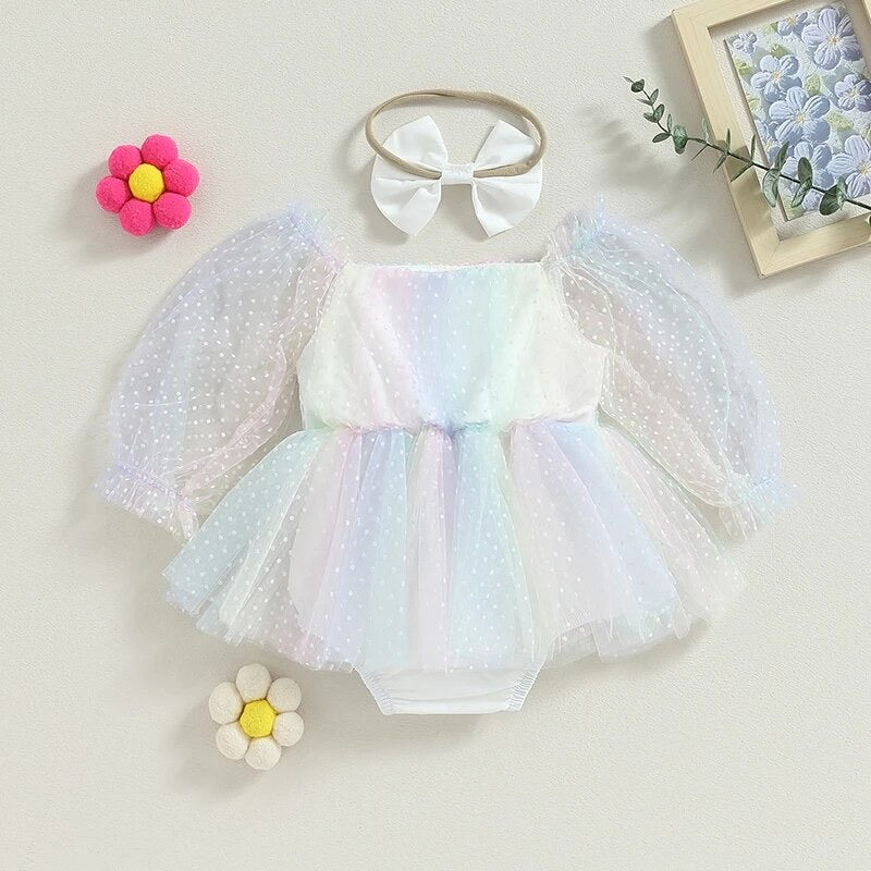 The rainbow romper