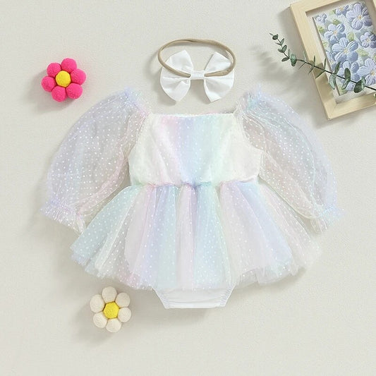 The rainbow romper