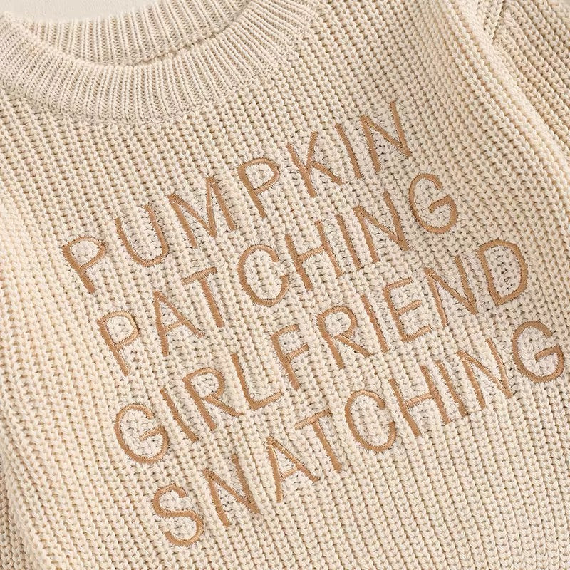 Pumpkin patching sweatshirt