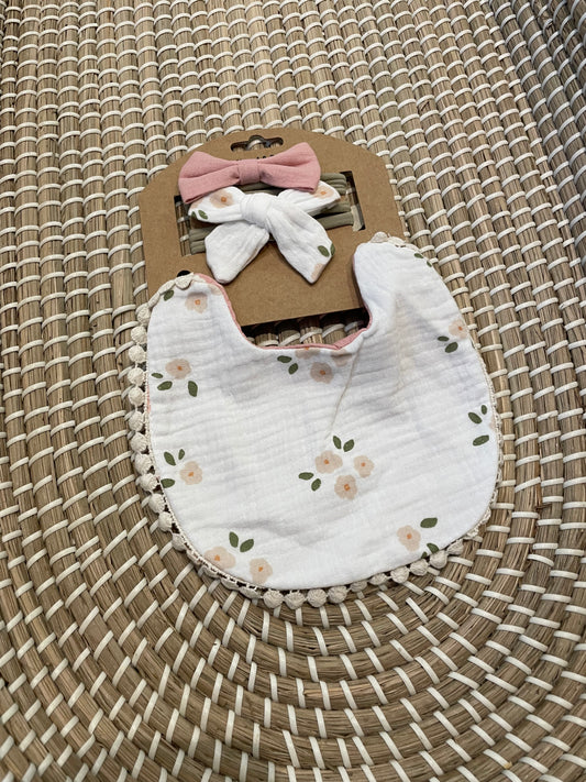 Bib and headband set