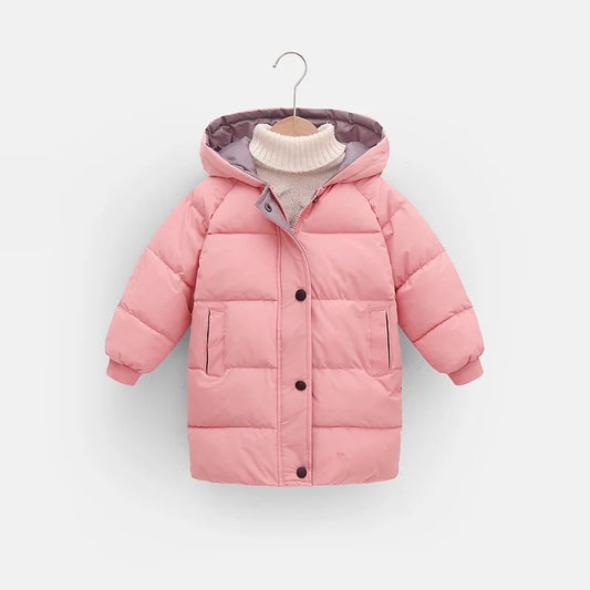 Padded parka coat