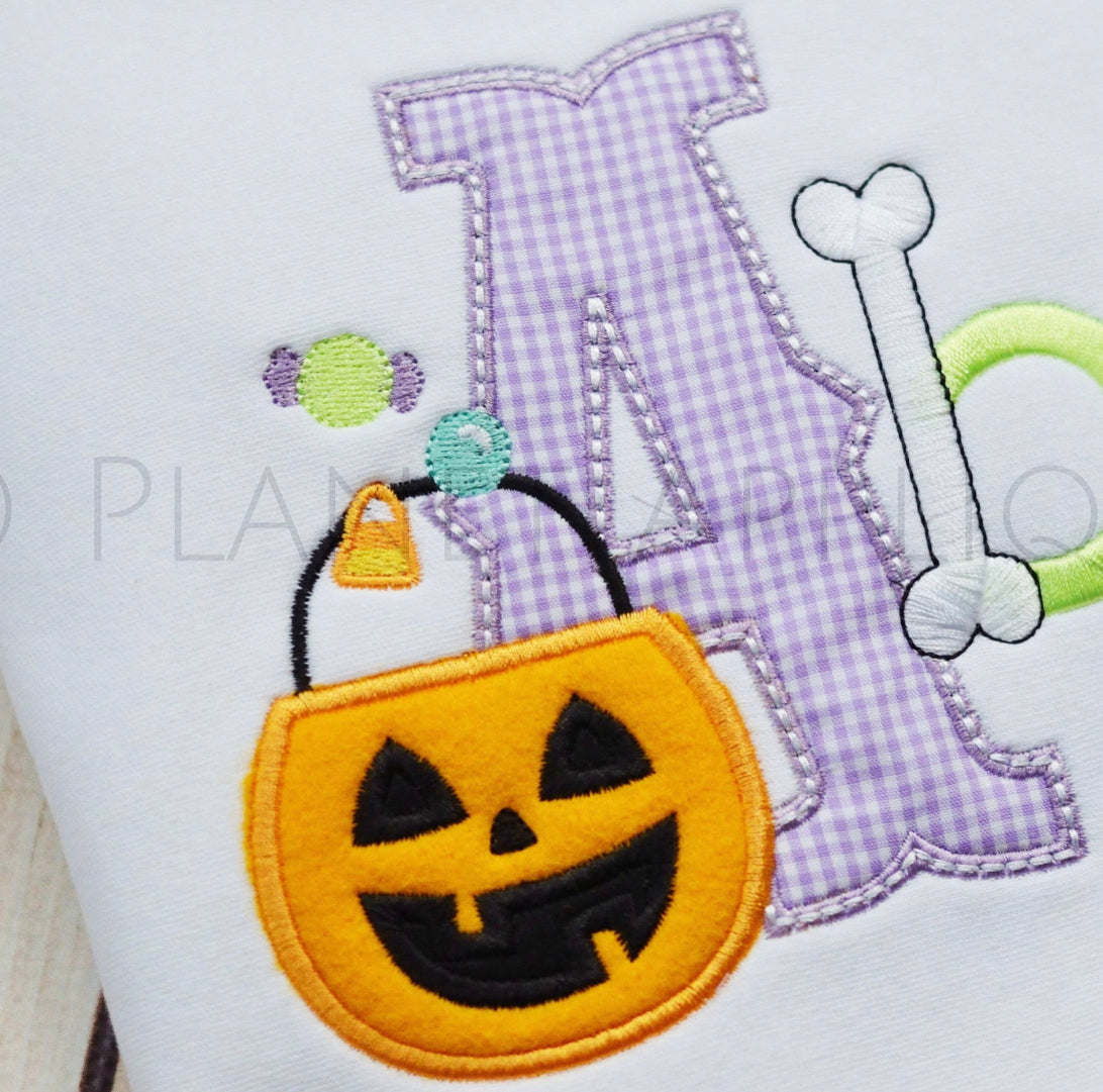 Personalised Halloween pyjamas