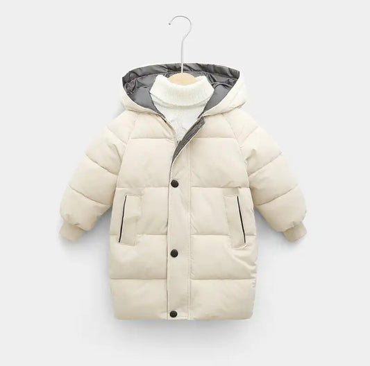 Padded parka coat