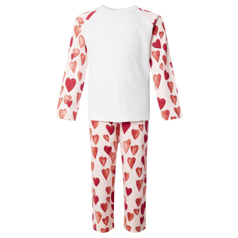 Personalised Valentines print pyjamas