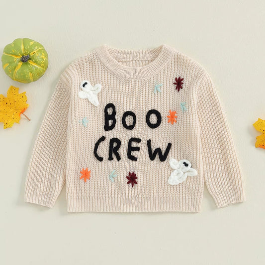 Boo crew knitted jumper