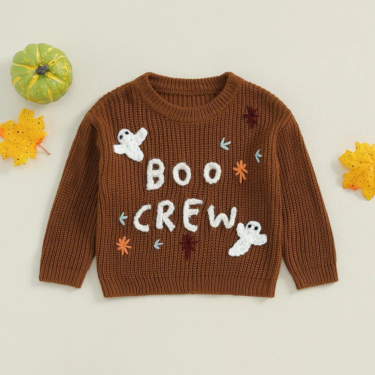 Boo crew knitted jumper