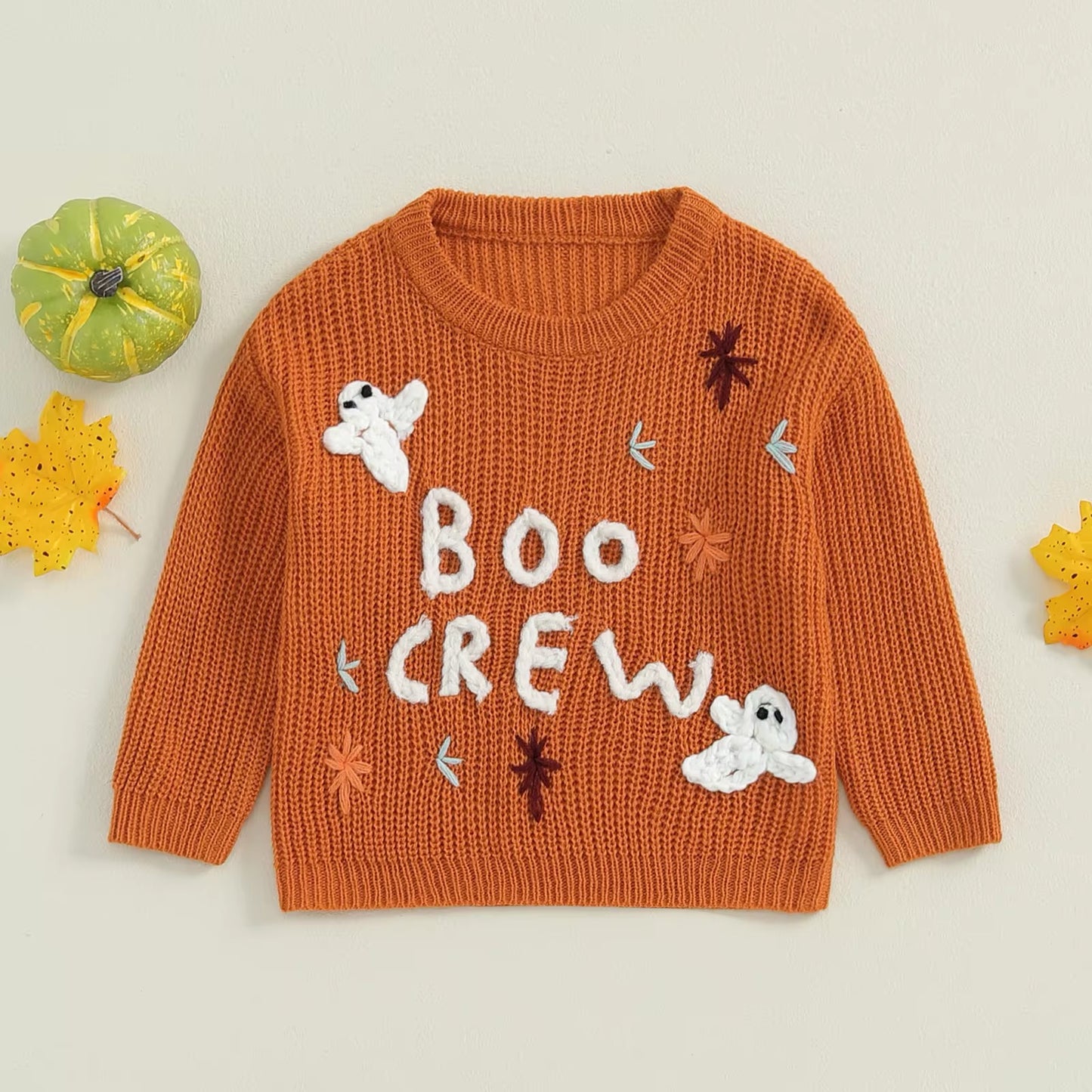 Boo crew knitted jumper