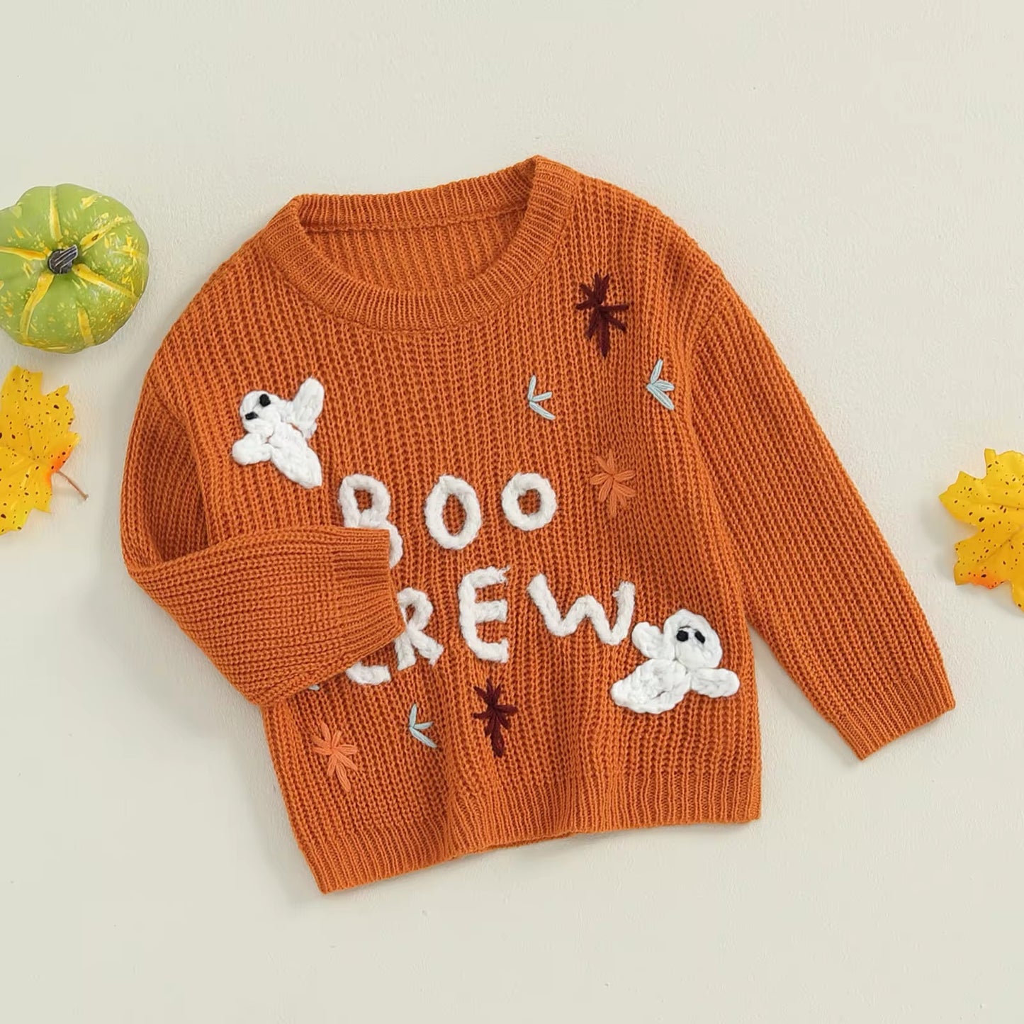 Boo crew knitted jumper