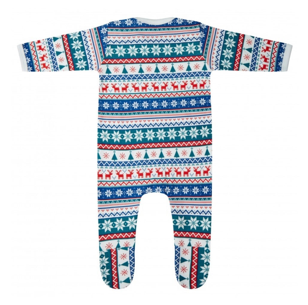 Personalised Christmas sleepsuits