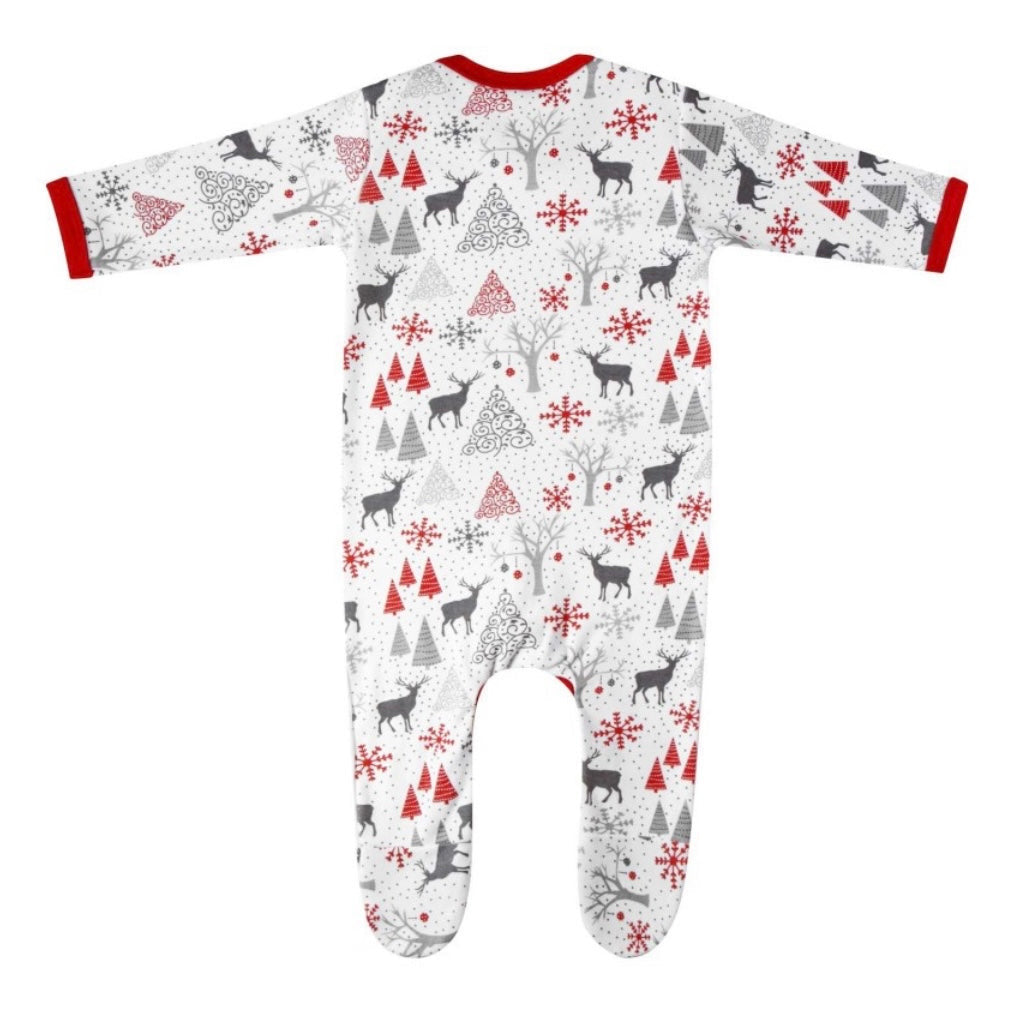 Personalised Christmas sleepsuits