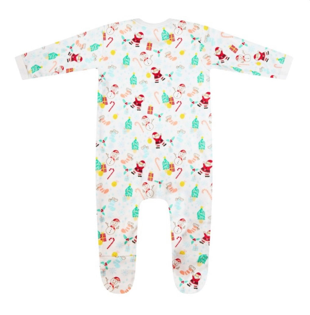 Personalised Christmas sleepsuits