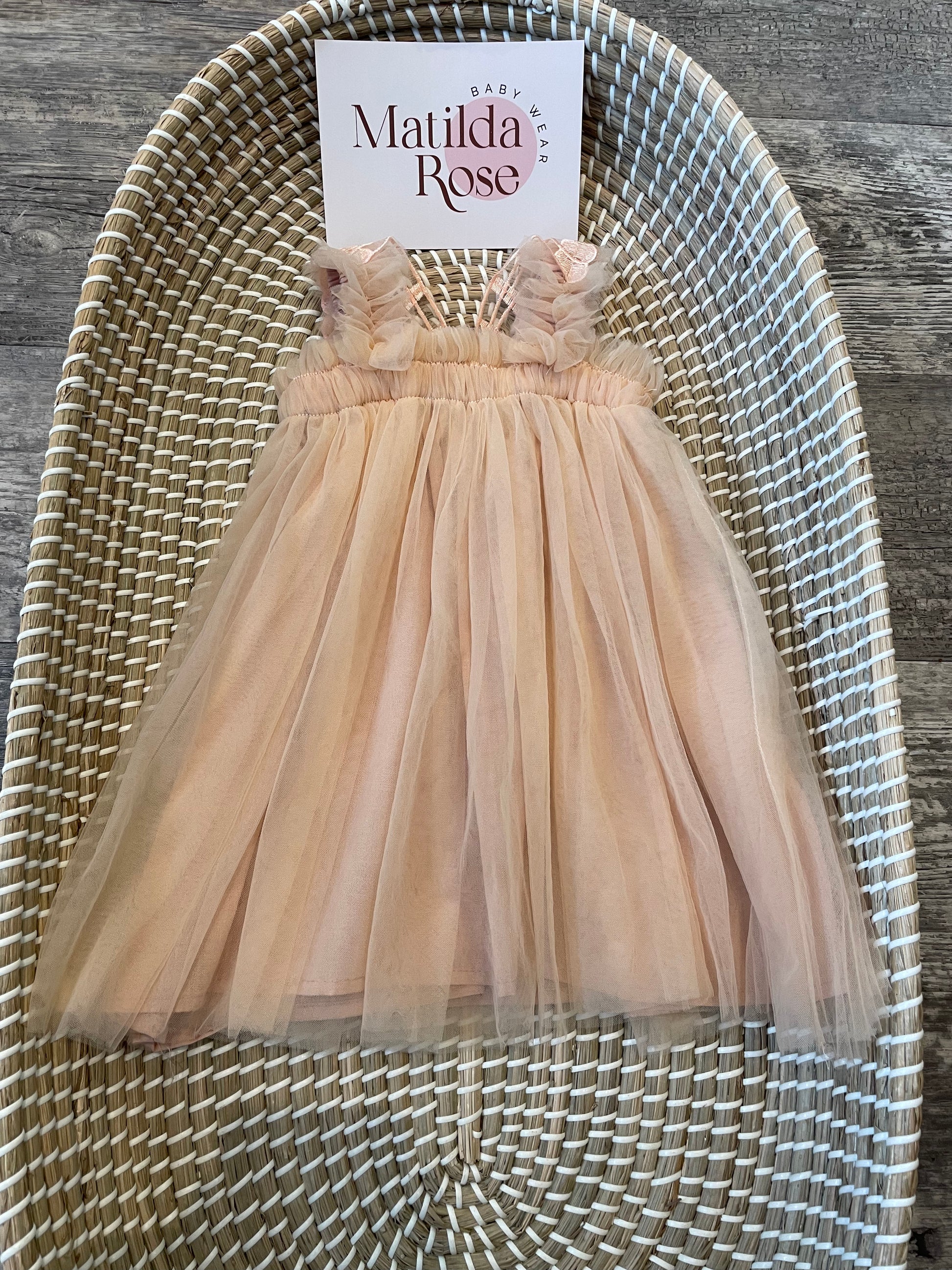 Rose gold clearance dress baby