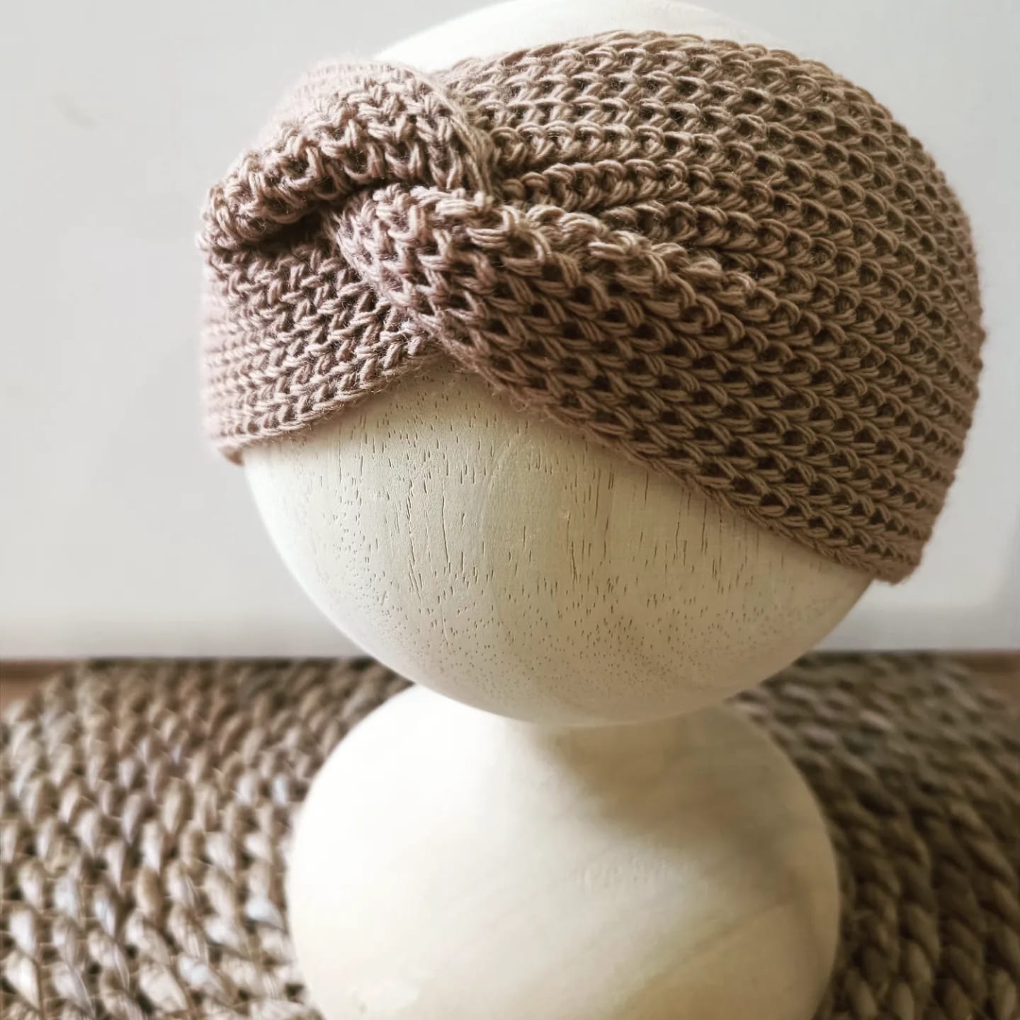 Hand knitted headbands