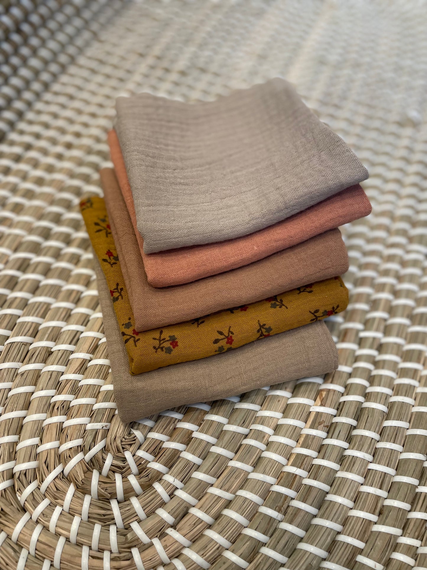 Muslin squares 5pk