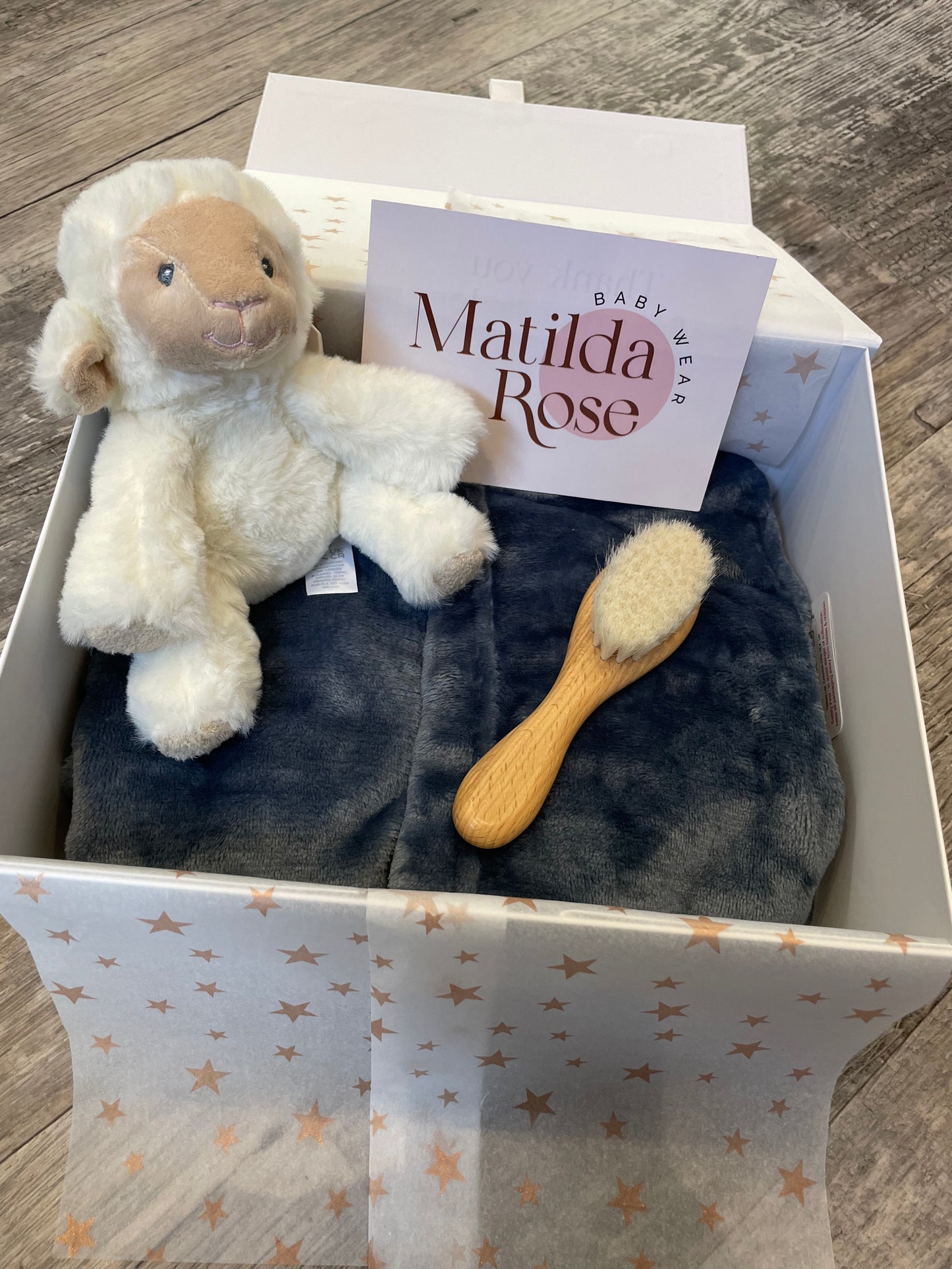 The Personalised dressing gown gift box