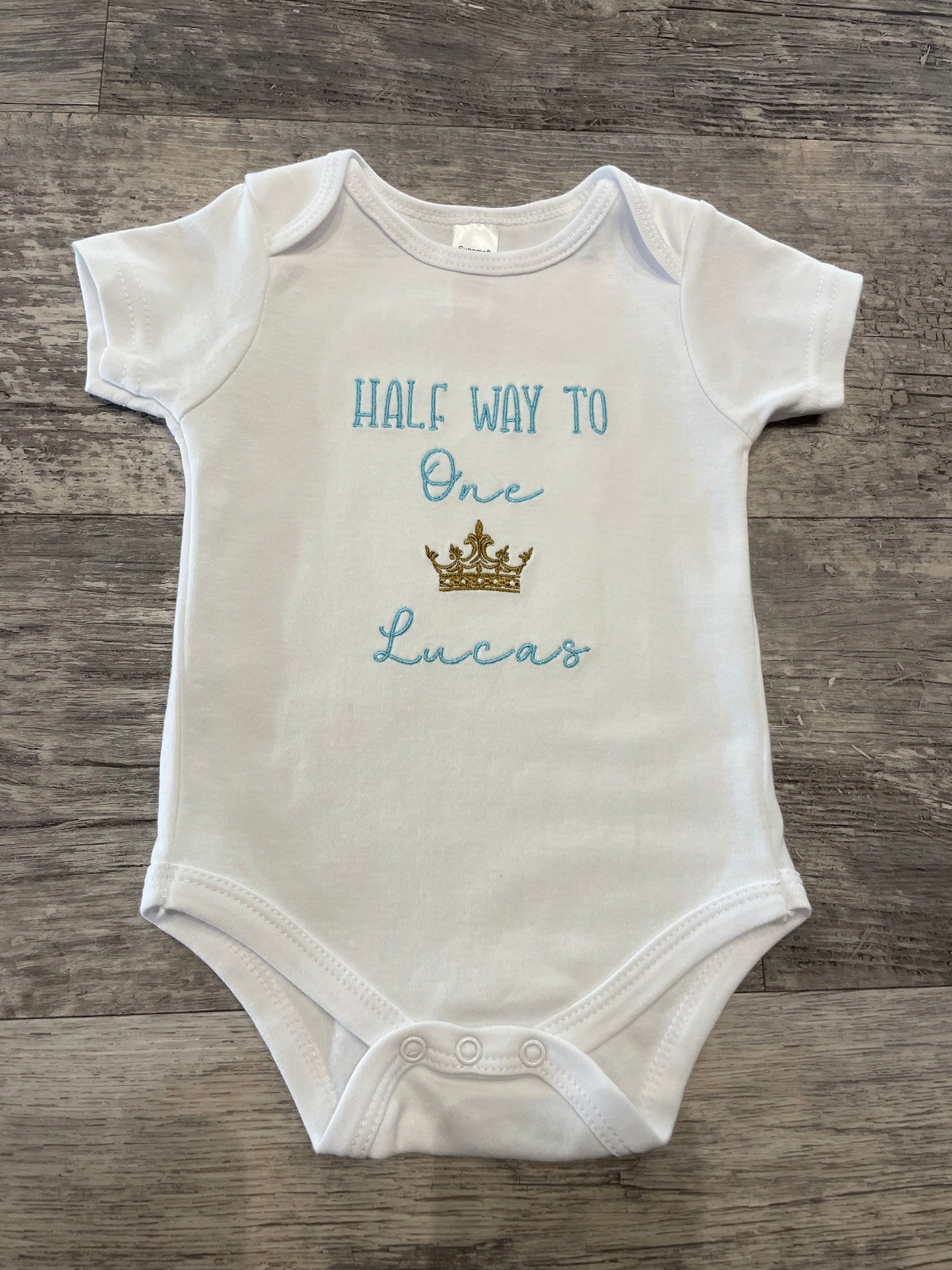 Personalised baby vests