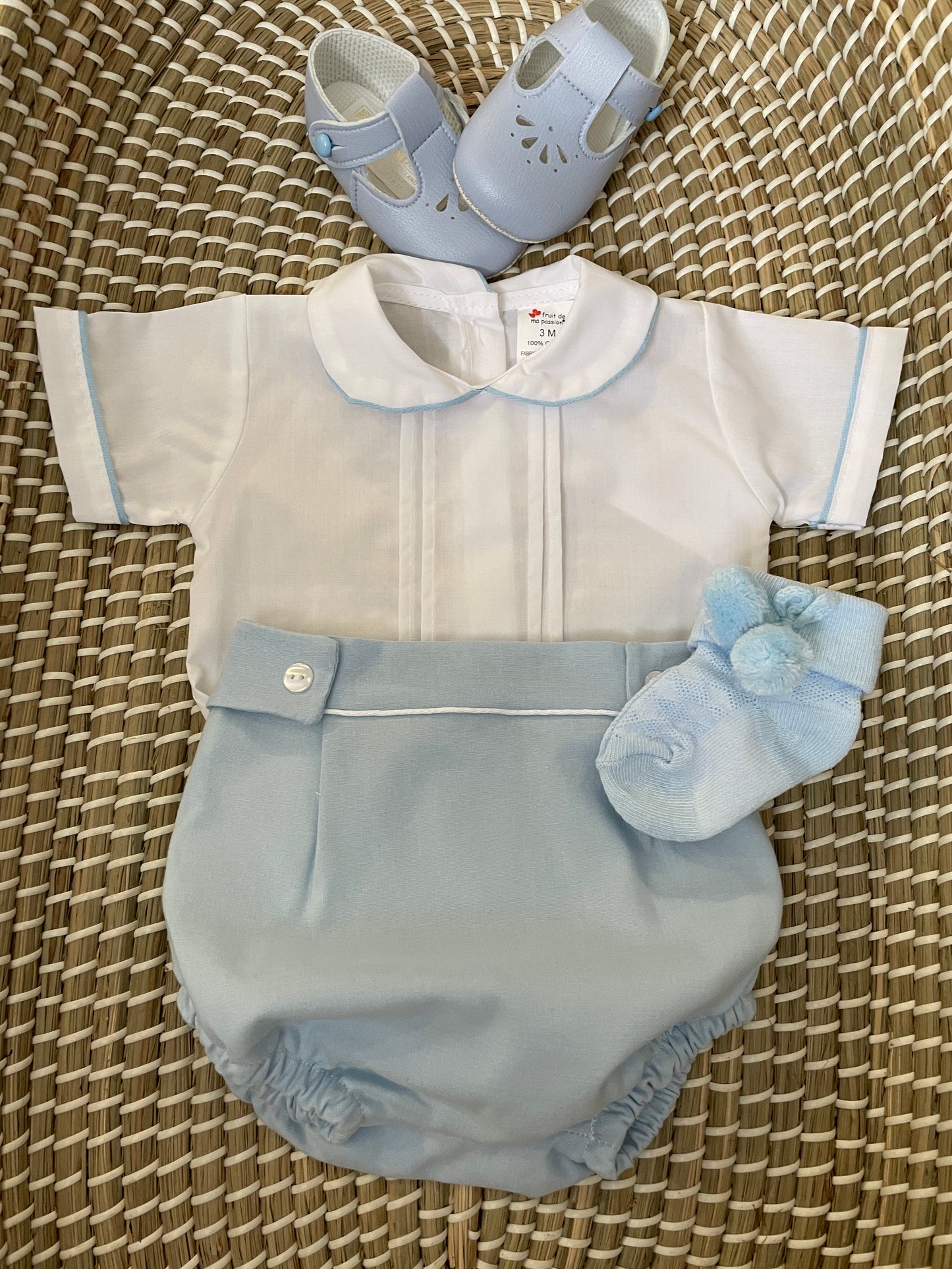 The Blue & White 2pc boys Set